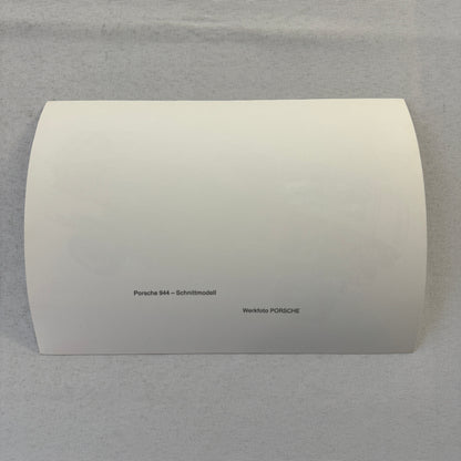 Porsche 944 Car Cutaway Factory Press Photo Photograph Vintage