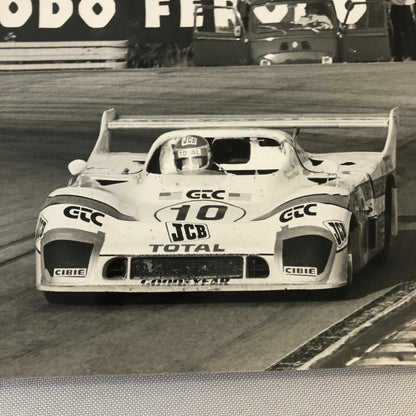 Vintage Racing Car Photo Photograph Print - DPPI Press Photo