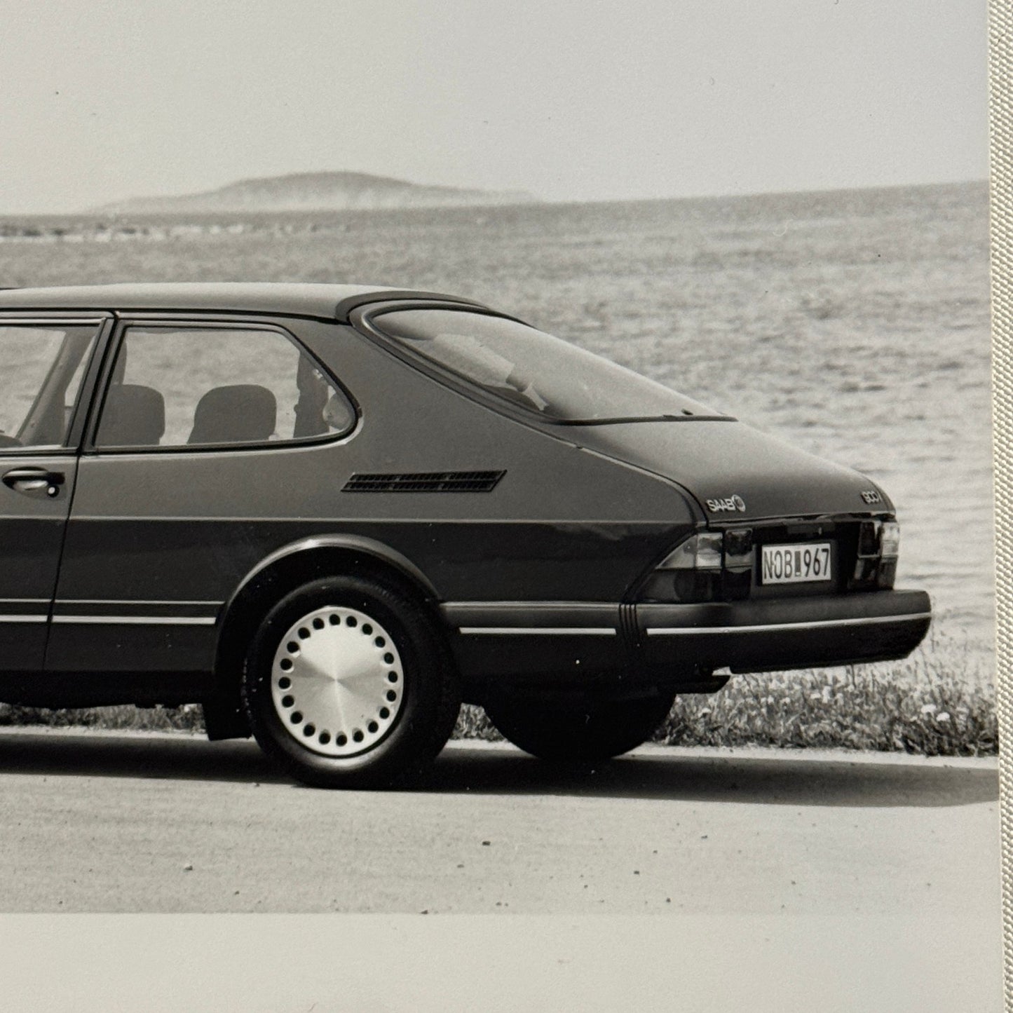 1989 Saab 900i Car Automobile Factory Photo Photograph Print Vintage Saab 900 i