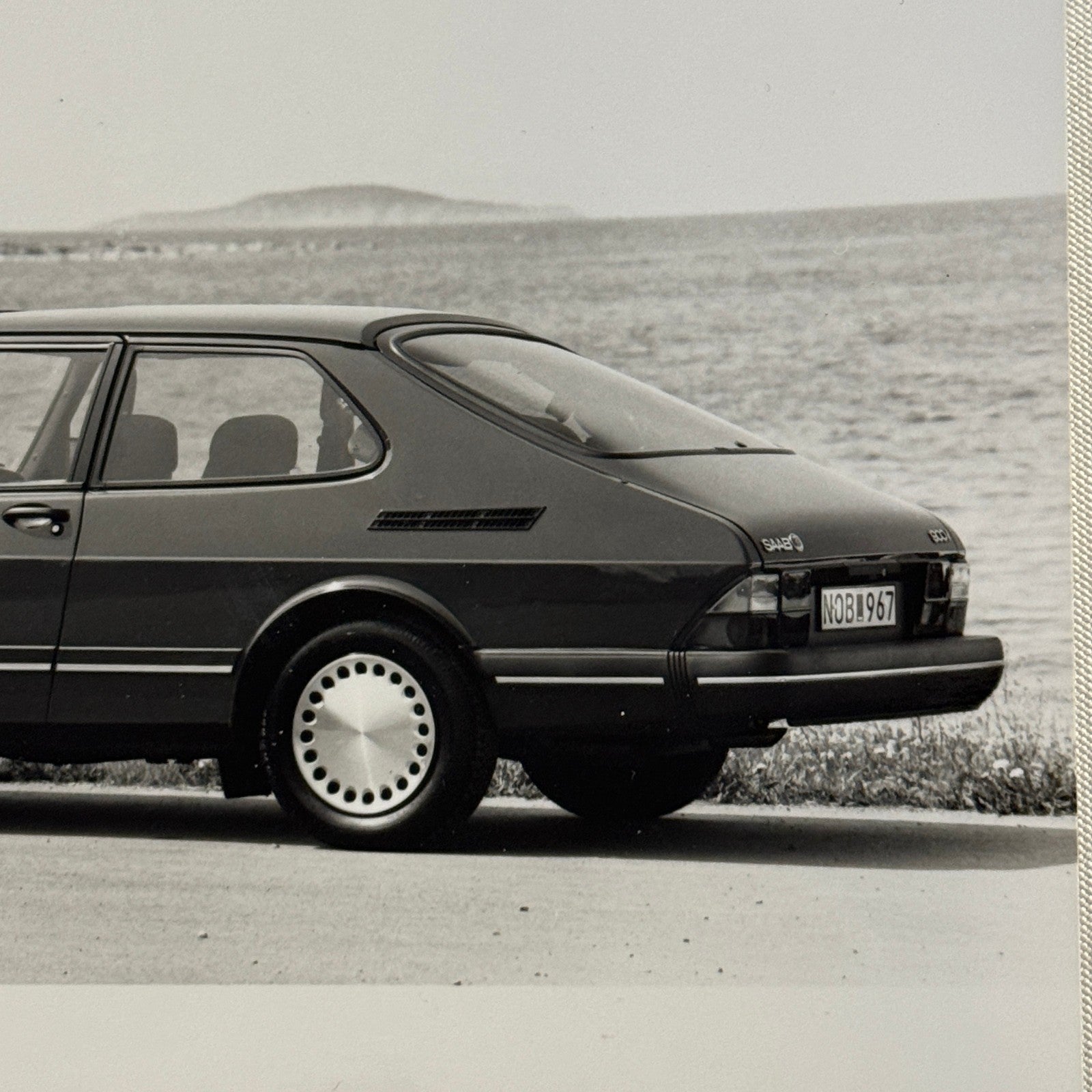 1989 Saab 900i Car Automobile Factory Photo Photograph Print Vintage Saab 900 i