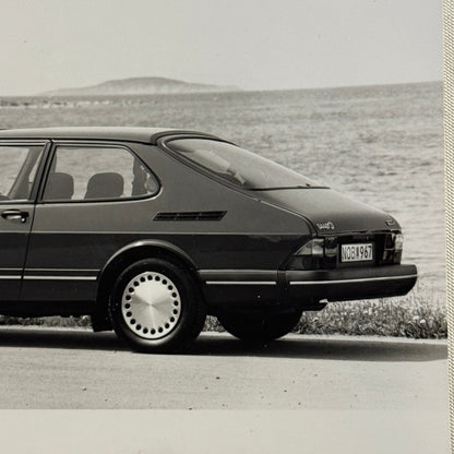 1989 Saab 900i Car Automobile Factory Photo Photograph Print Vintage Saab 900 i
