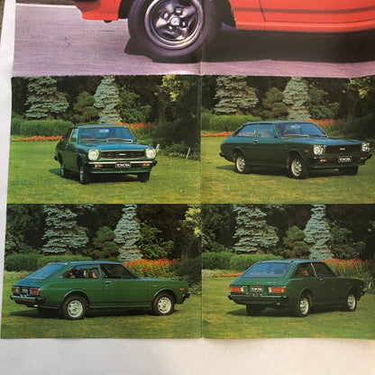 Toyota Corolla Sportswagon Station Wagon Sales Brochure Catalog Poster DUTCH