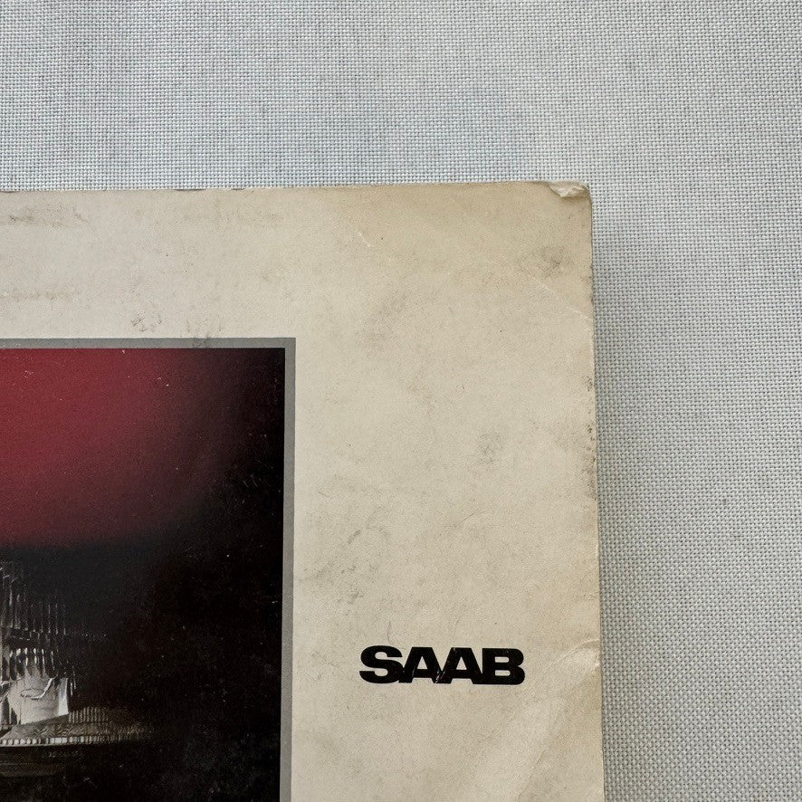 1990 Saab 900 Owners Manual Instruction Guide Book Saab SPG Turbo GERMAN