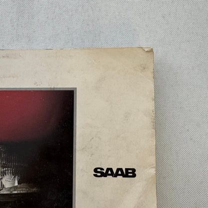 1990 Saab 900 Owners Manual Instruction Guide Book Saab SPG Turbo GERMAN