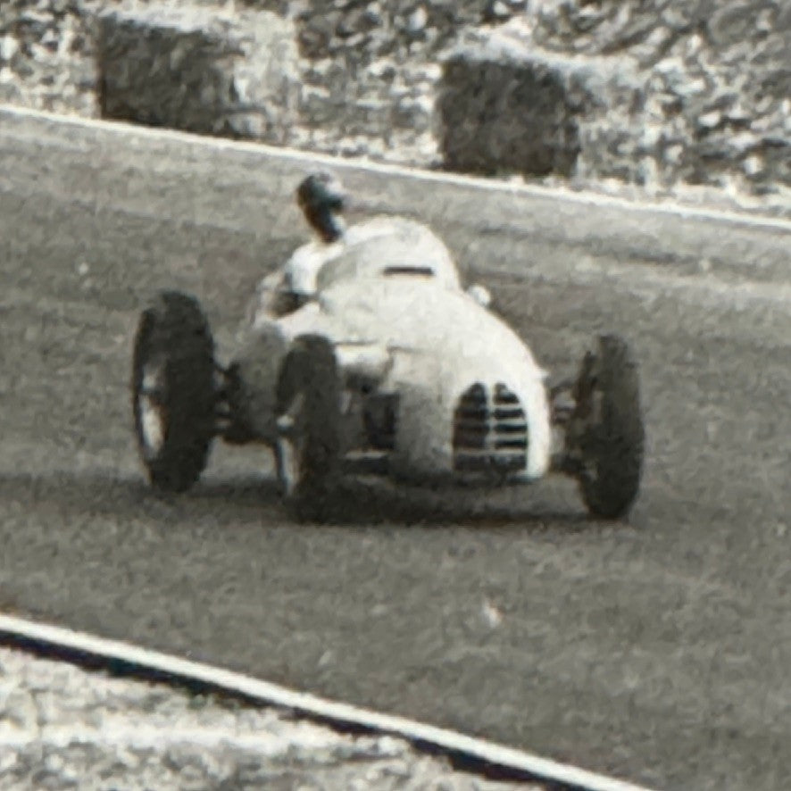 Vintage Racing Photo Photograph Print Race Cars Julius Weitmann Photograph