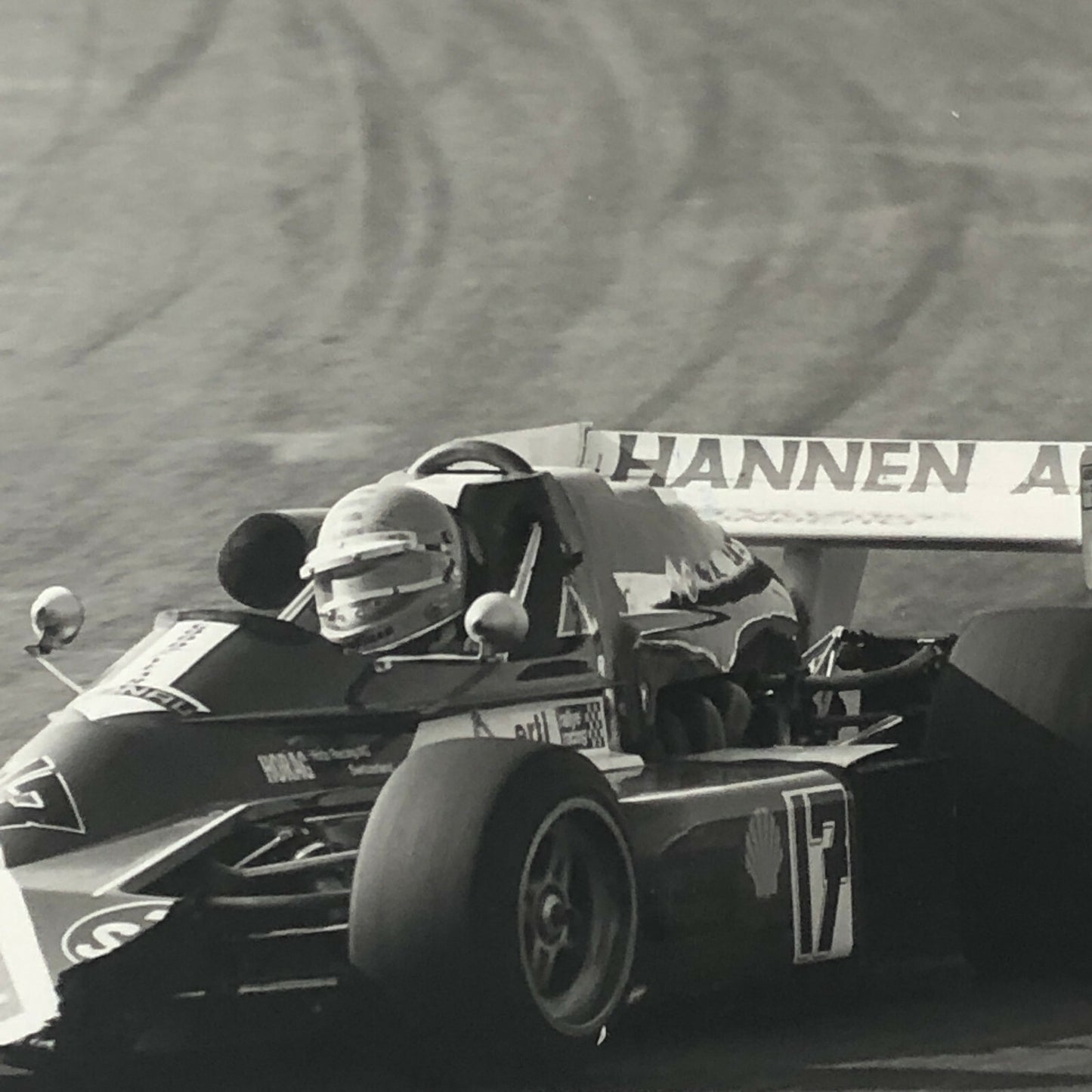 Vintage 1976 Formula 2 F2 Hockenheim Racing Photo Photograph Car #17