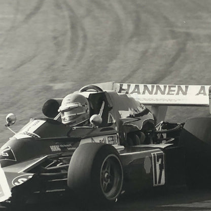 Vintage 1976 Formula 2 F2 Hockenheim Racing Photo Photograph Car #17