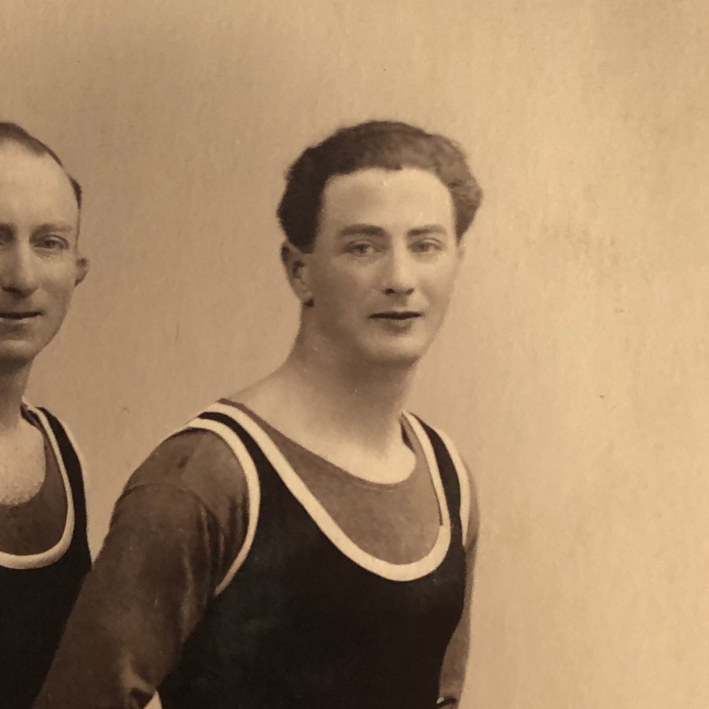 Circus Performers In Costume Photo Photograph Vintage Acrobat Balancing Act ?