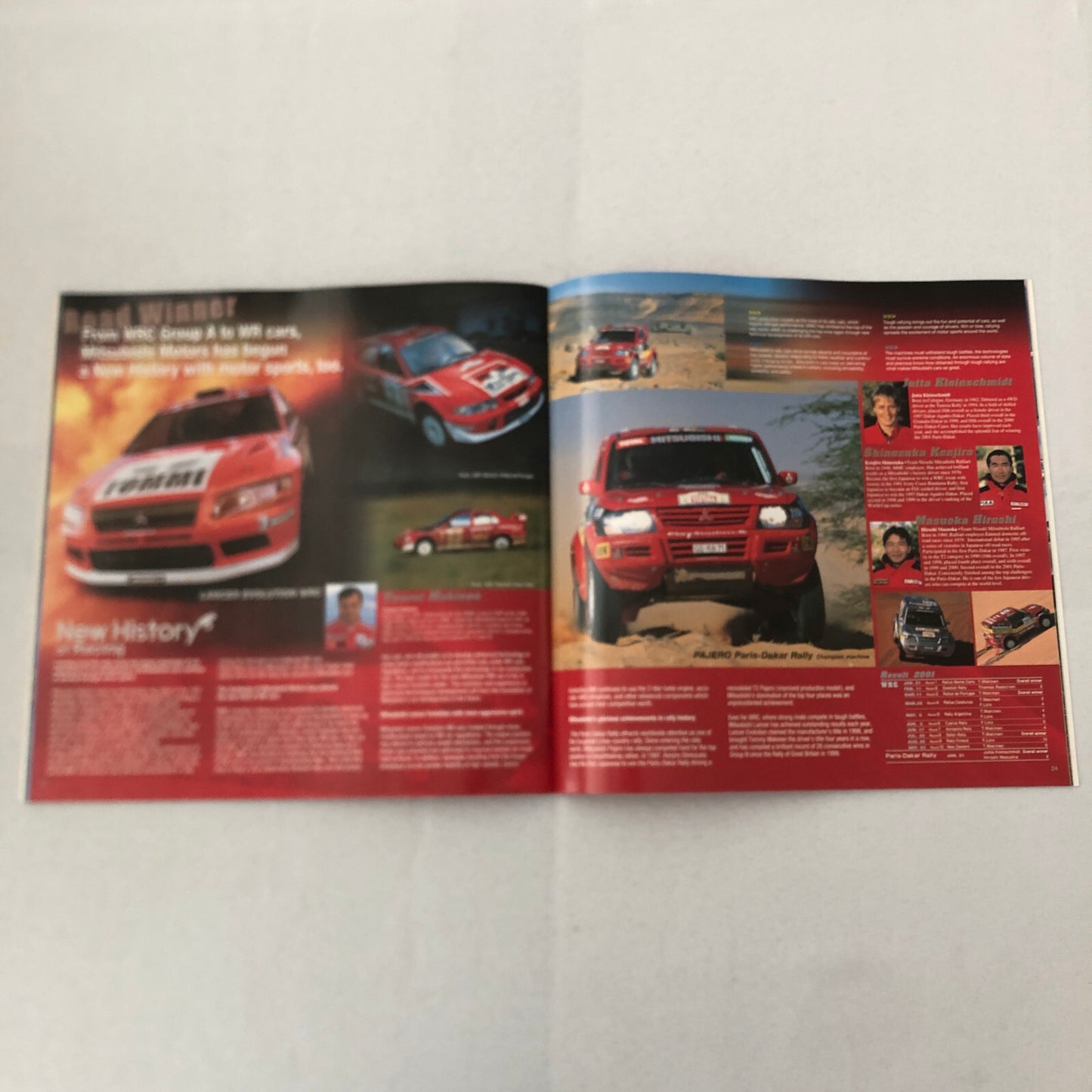 2001 Mitsubishi Concept Car Prototype Press Kit Tokyo Motor Show JDM CZ-3 SUP +