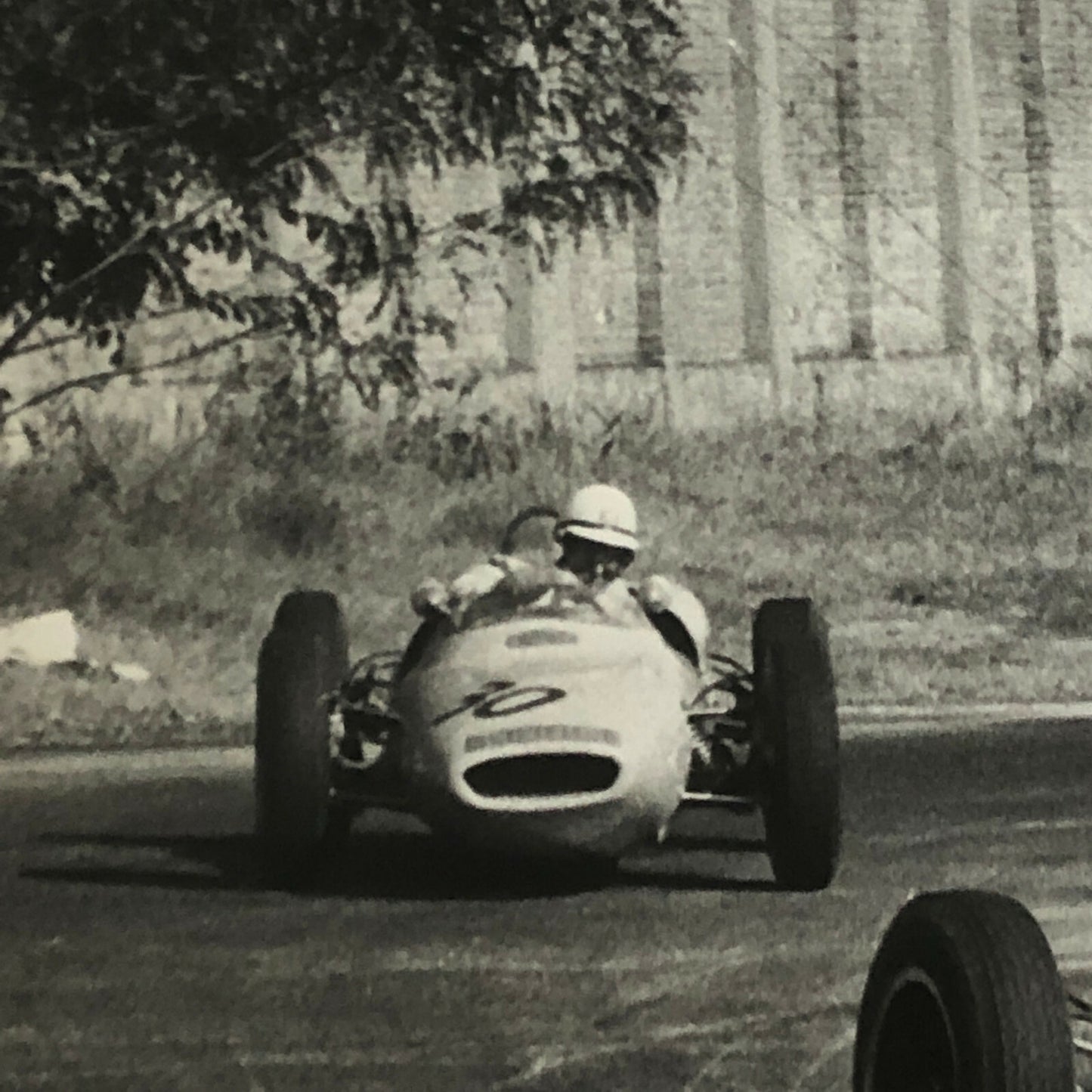 Vintage Grand Prix Racing Photo Photograph Stirling Moss Motorsport Race