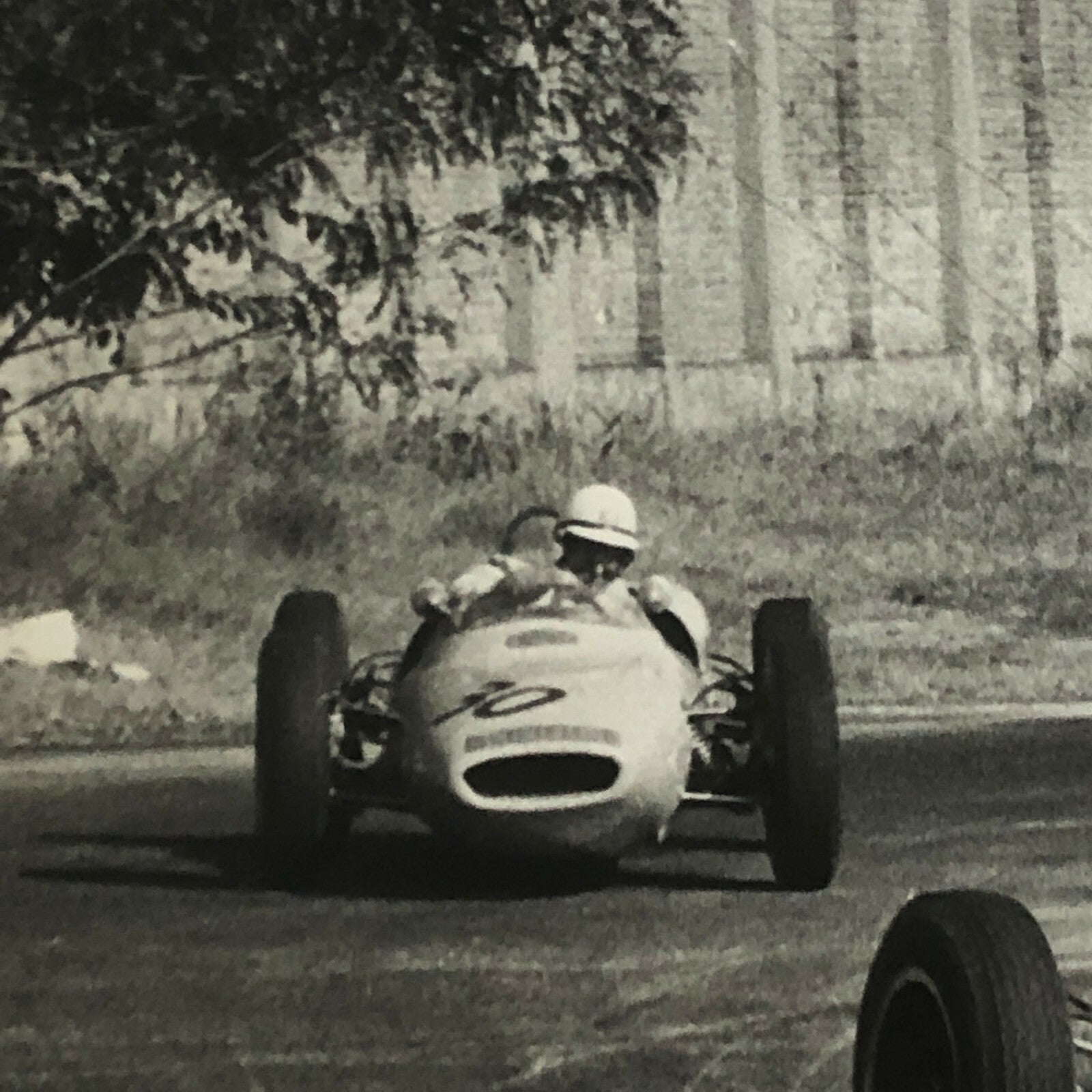 Vintage Grand Prix Racing Photo Photograph Stirling Moss Motorsport Race