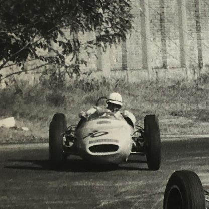 Vintage Grand Prix Racing Photo Photograph Stirling Moss Motorsport Race