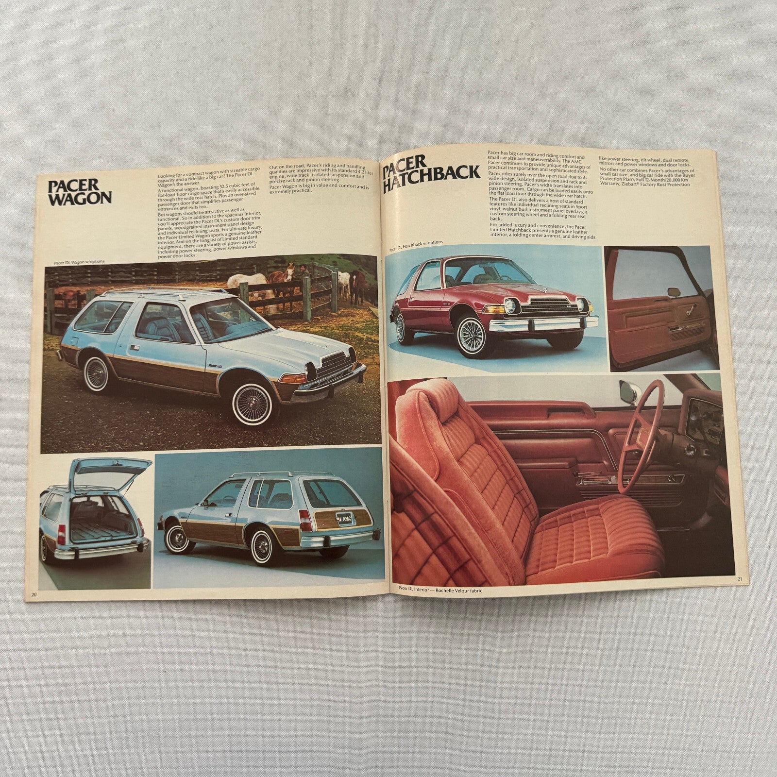 1980 AMC Car Sales Brochure Catalog AMC Spirit AMX Concord Pacer Eagle 4WD