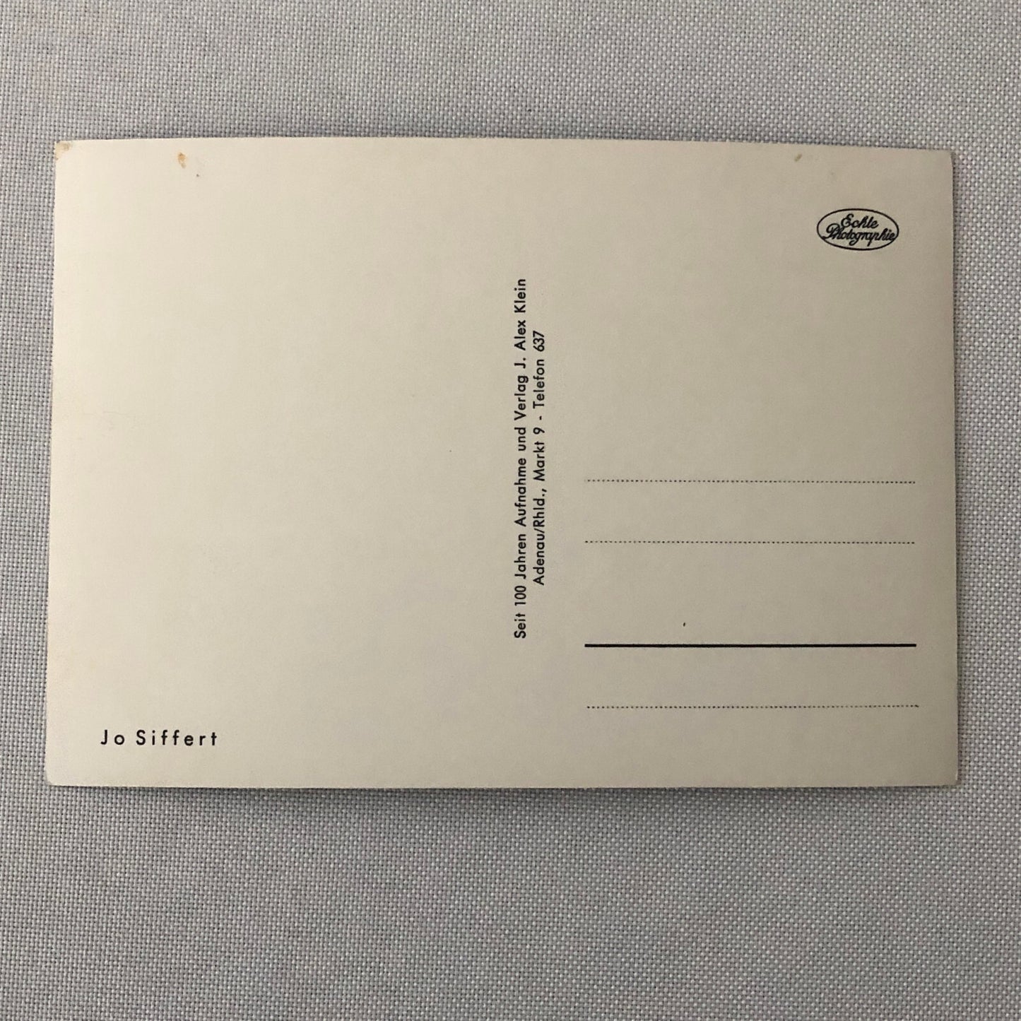 Vintage Jo Siffert Gulf Racing Porsche Car Postcard Post Card