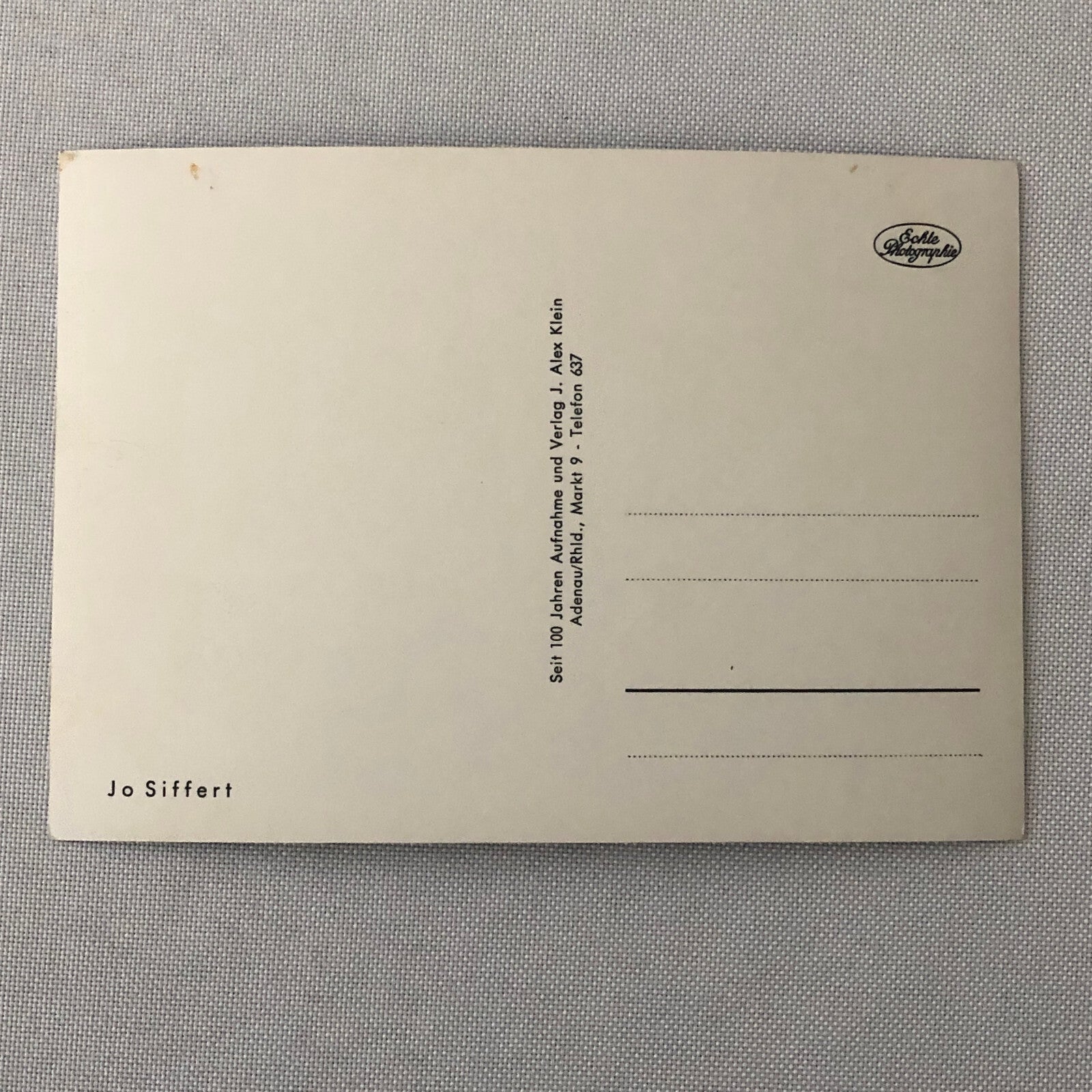 Vintage Jo Siffert Gulf Racing Porsche Car Postcard Post Card