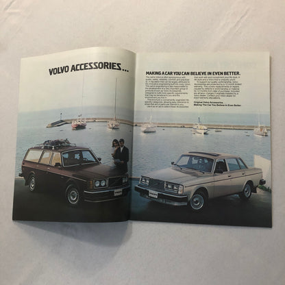 1980 Volvo Accessories Sales Brochure Catalog GT Sport Audio Lifestyle +