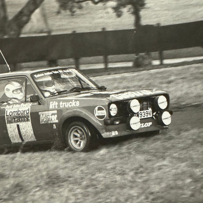 1980 RAC Rally Rallye Car Racing Photo Photograph Car Vintage