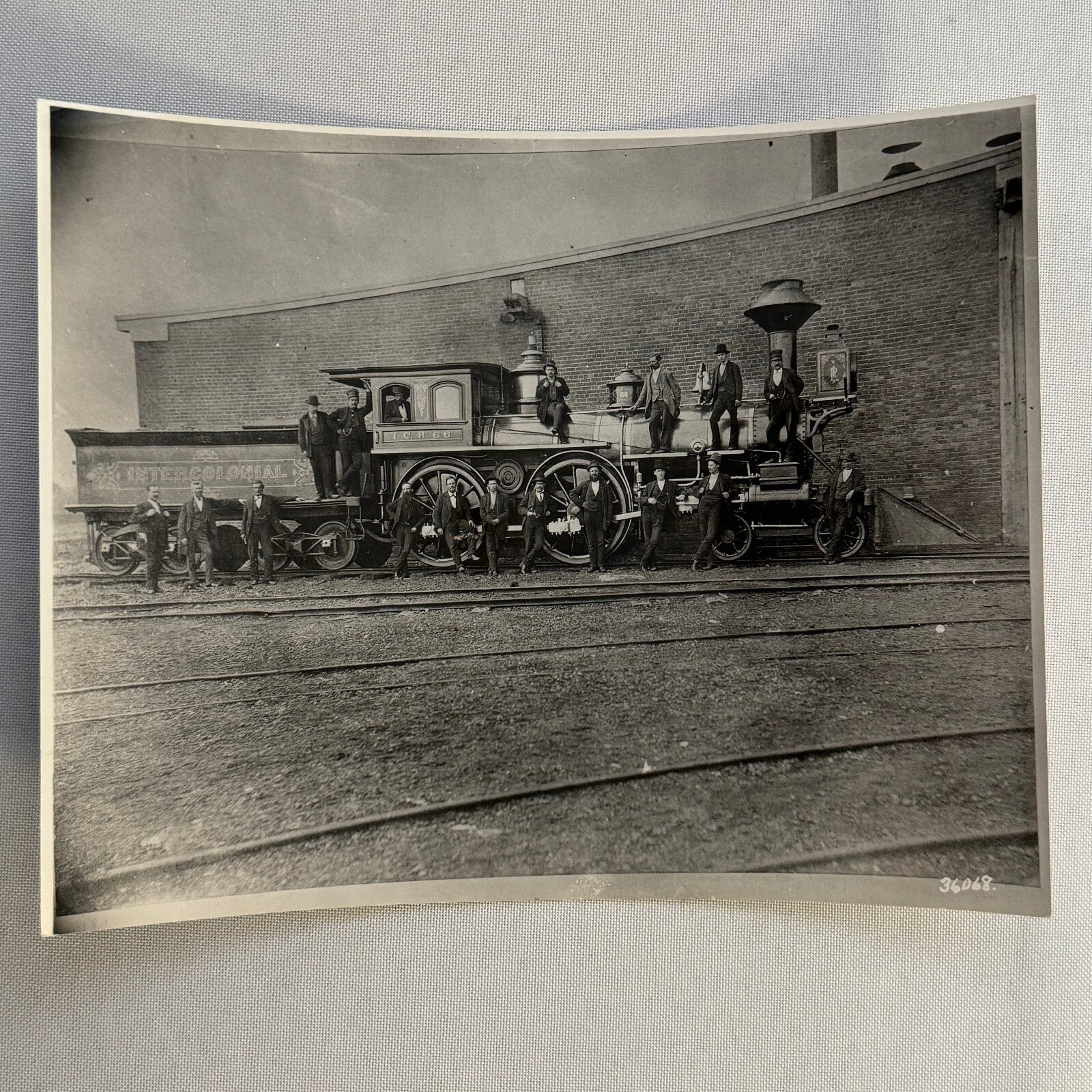Canadian National Railway Locomotive Moncton New Brunswick Photo Photograph
