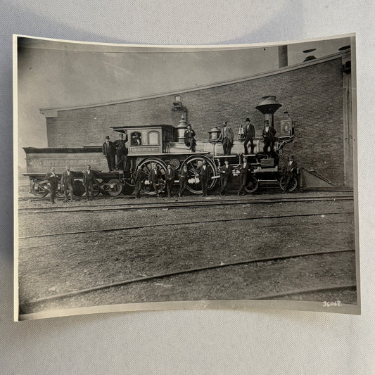 Canadian National Railway Locomotive Moncton New Brunswick Photo Photograph