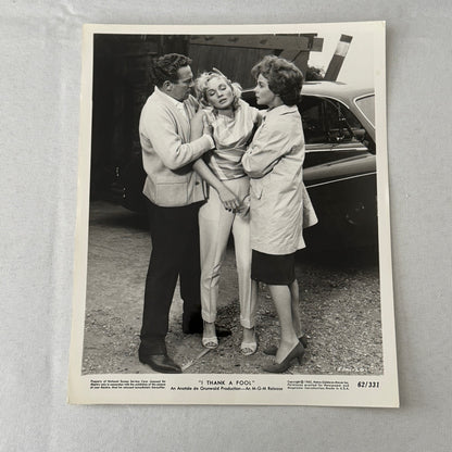 Vintage Movie Still Press Photo Photograph Print I Thank a Fool 1962