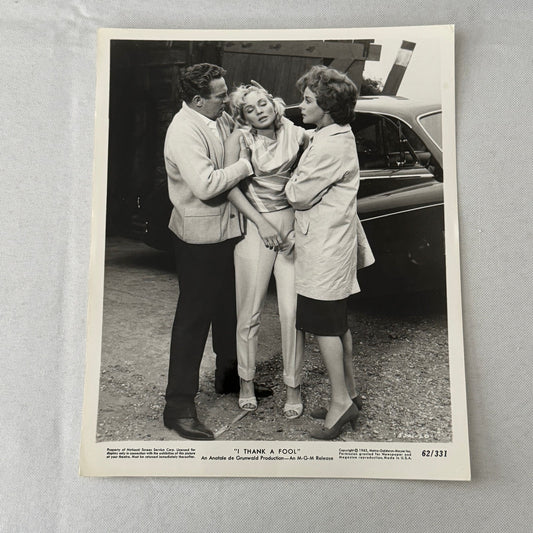 Vintage Movie Still Press Photo Photograph Print I Thank a Fool 1962
