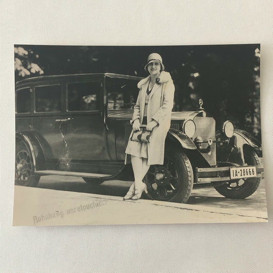 Vintage Mercedes Benz Type Stuttgart 260 Limousine Car Photograph Photo