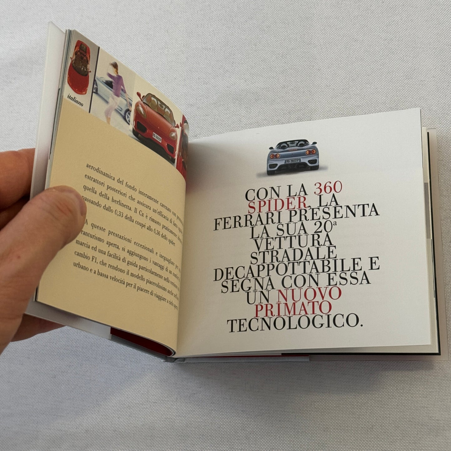 2000 Ferrari Press Kit CD Brochure Ferrari 360 Spider 550 Maranello 456 GT