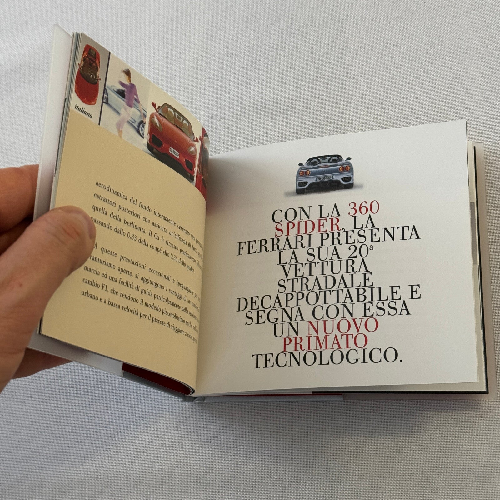 2000 Ferrari Press Kit CD Brochure Ferrari 360 Spider 550 Maranello 456 GT