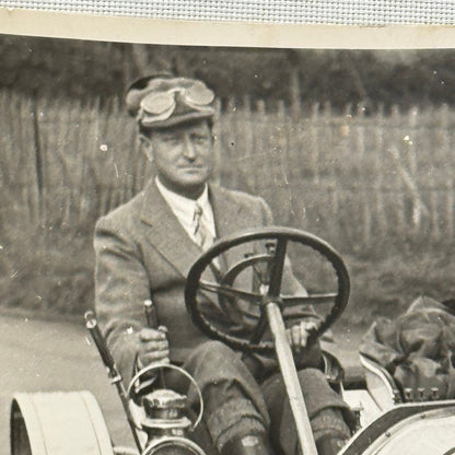 Vintage Racing Photo 1904 Mercedes Benz Car at 1958 Prescott Hillclimb Race
