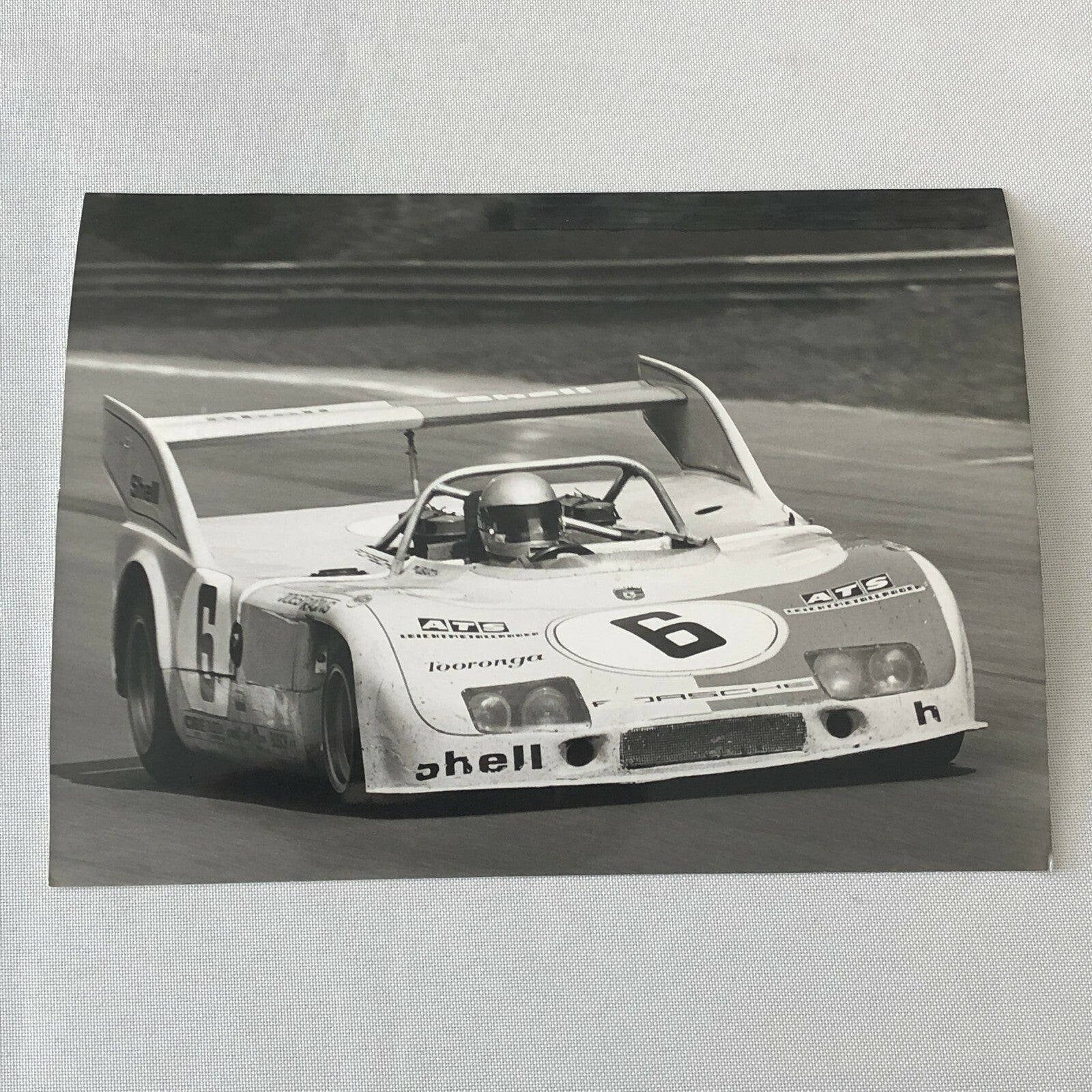 Vintage Racing Photo Photograph 1975 1000KM Monza Porsche 908 / 3 Car 