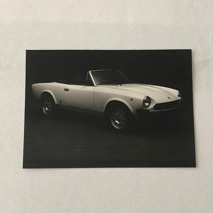 Fiat 2000 Spider Pininfarina Photo Photograph Lot of 2