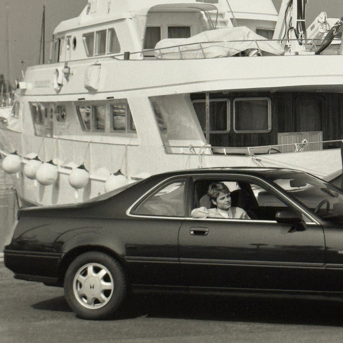 1995 Honda Legend Coupe Car Factory Press Photo Photograph Acura Legend