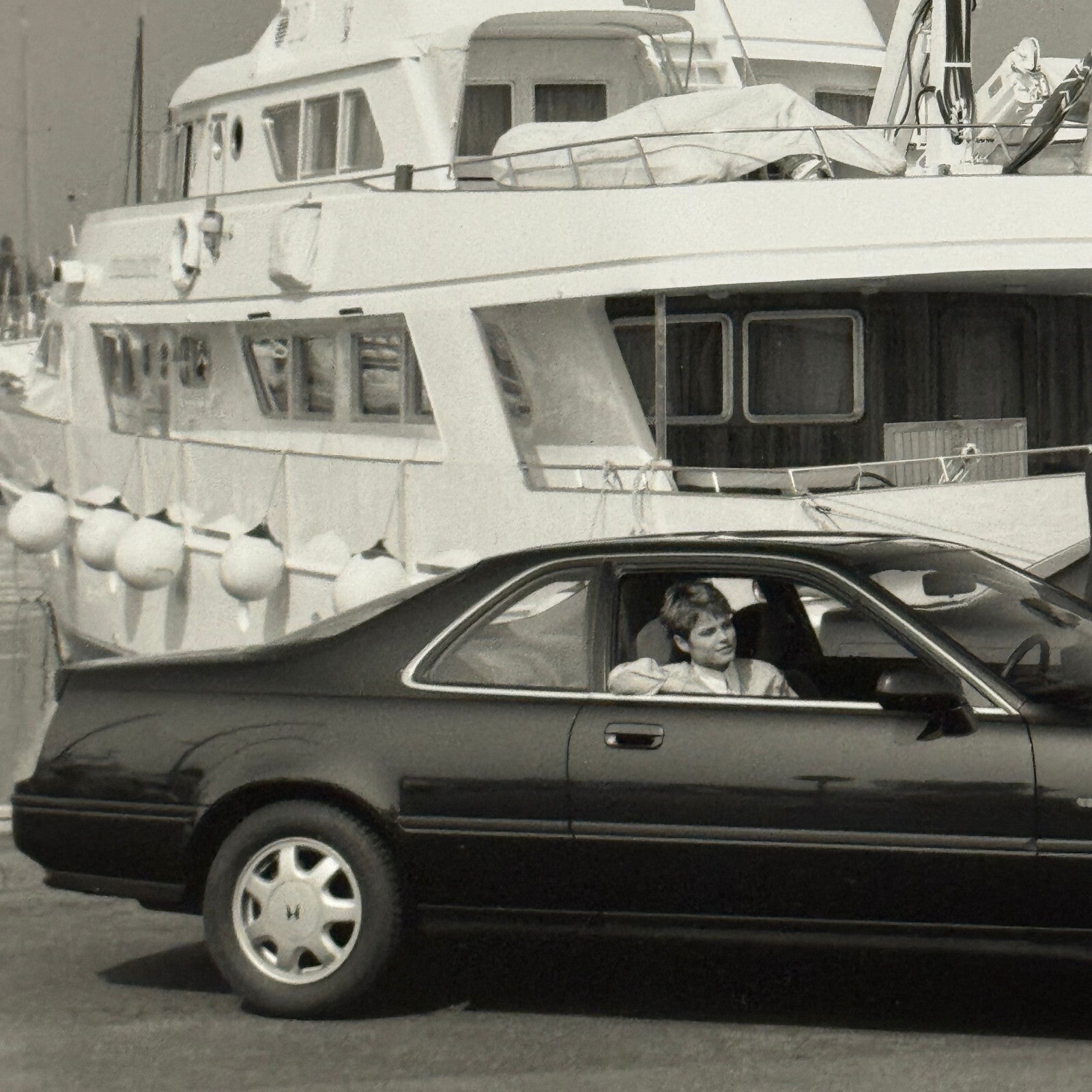 1995 Honda Legend Coupe Car Factory Press Photo Photograph Acura Legend
