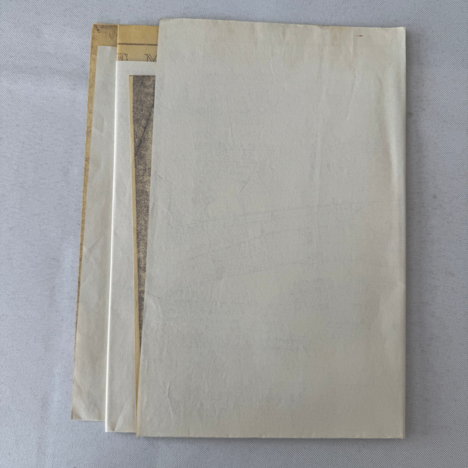 1931 California Highway Dept “As Built” Road Plan Map Blueprint T11N R14E MDB&M