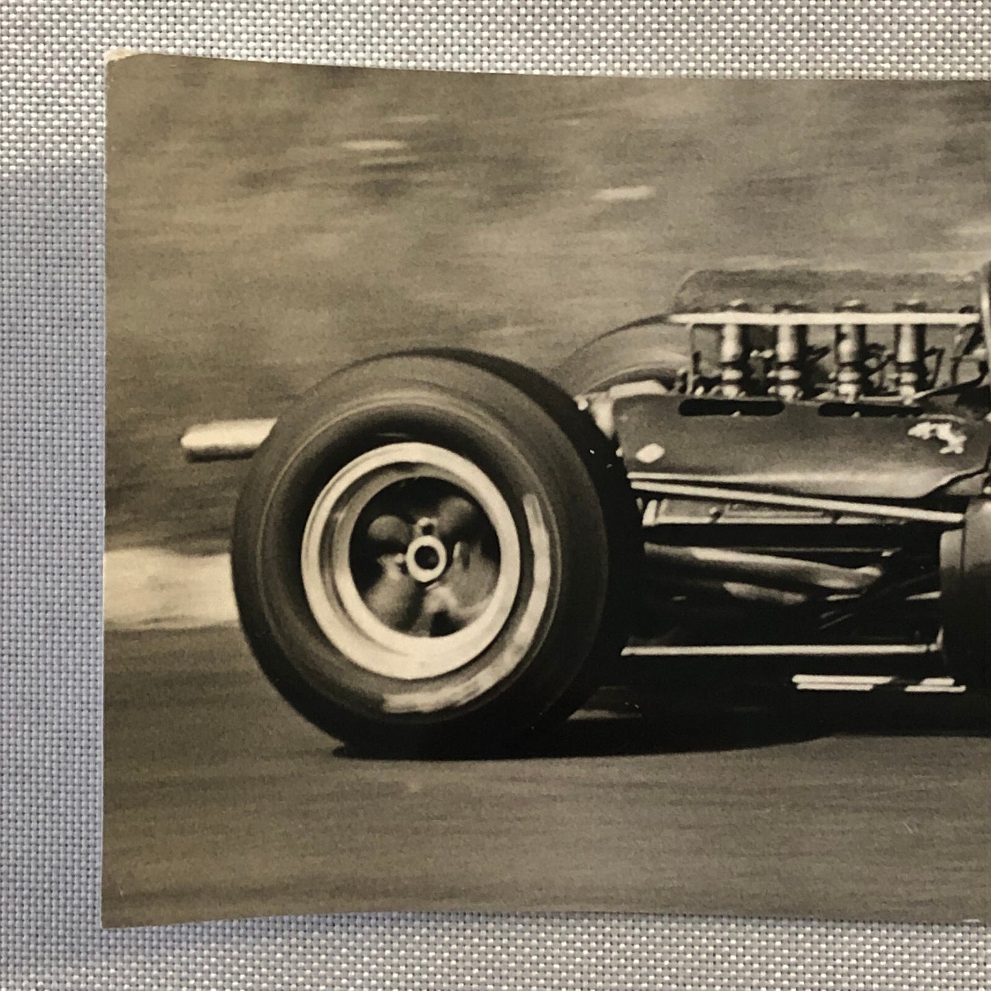 Racing Photo Photograph Denis Hulme Brabham Car 1965