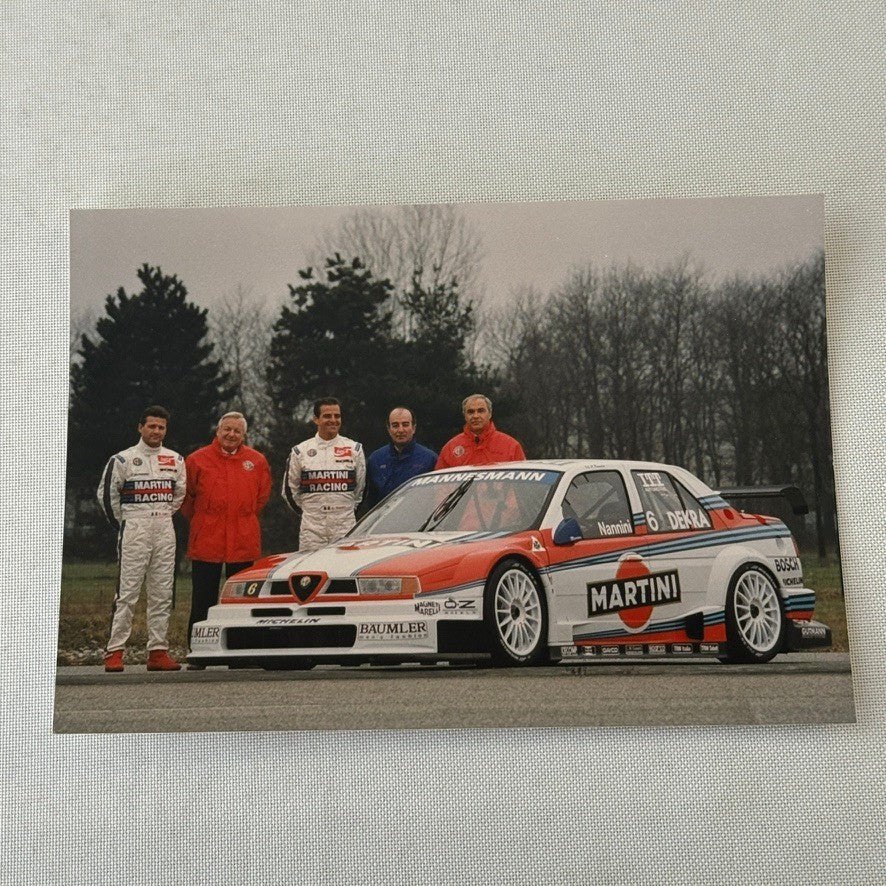 1996 Alfa Romeo 155 V6 ITC Racing Press Kit Brochure Photos Martini FRENCH