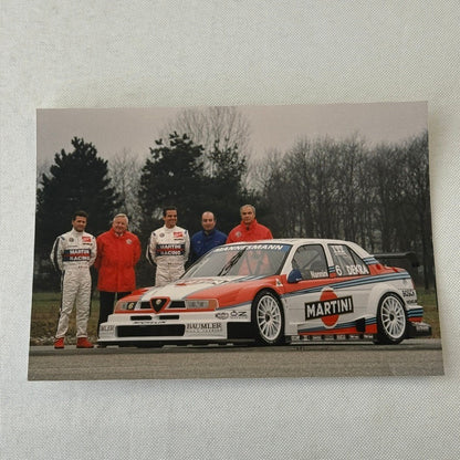 1996 Alfa Romeo 155 V6 ITC Racing Press Kit Brochure Photos Martini FRENCH