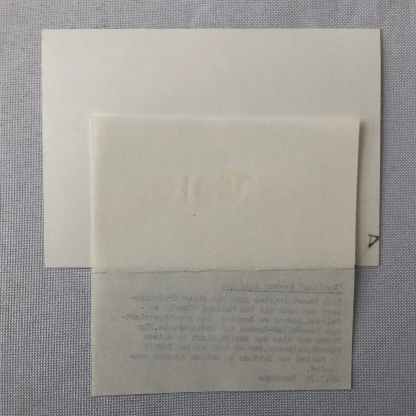 Vintage Indy Indianapolis Racing Photograph Rick Mears 1979 Keystone GERMAN Text