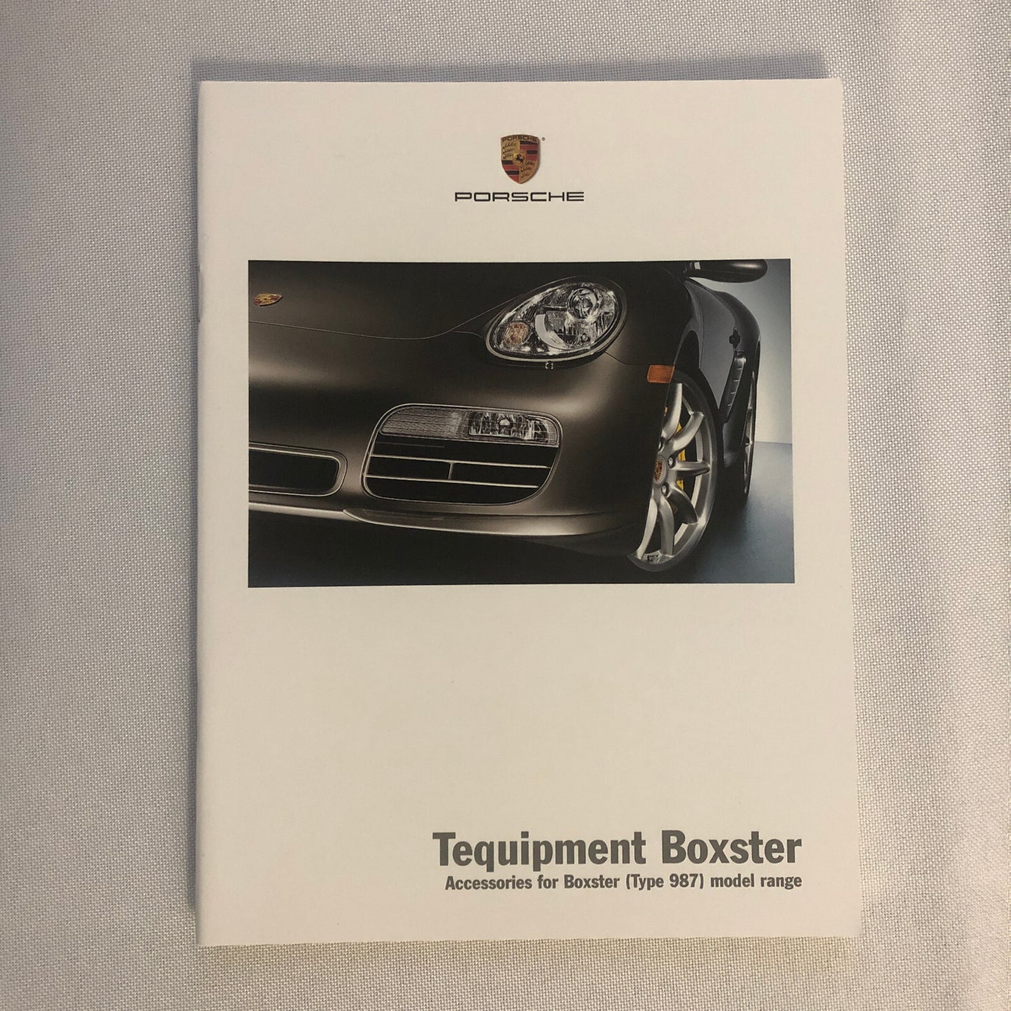 Porsche Boxster ACCESSORIES Sales Brochure Catalog 2006 2007 Wheel Rims +