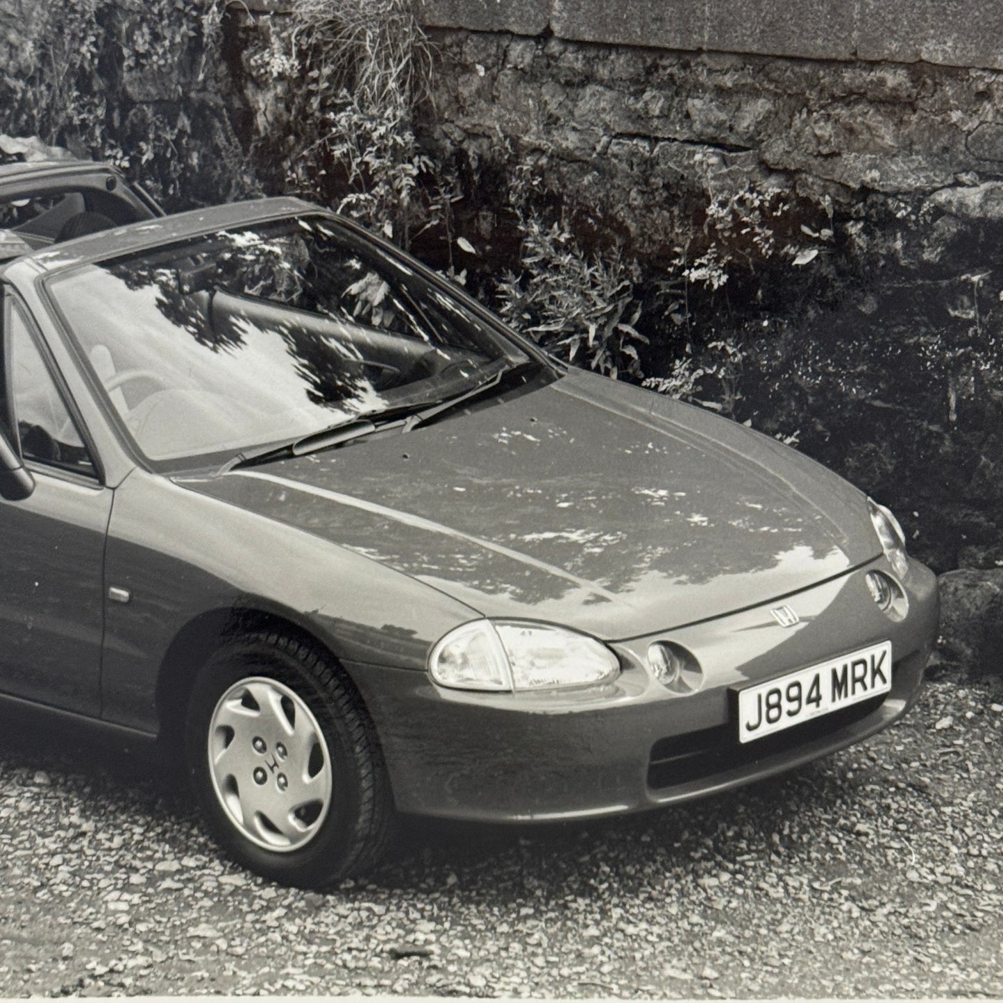 Vintage Honda CRX ESi Factory Press Photograph Photo Honda Civic Del Sol