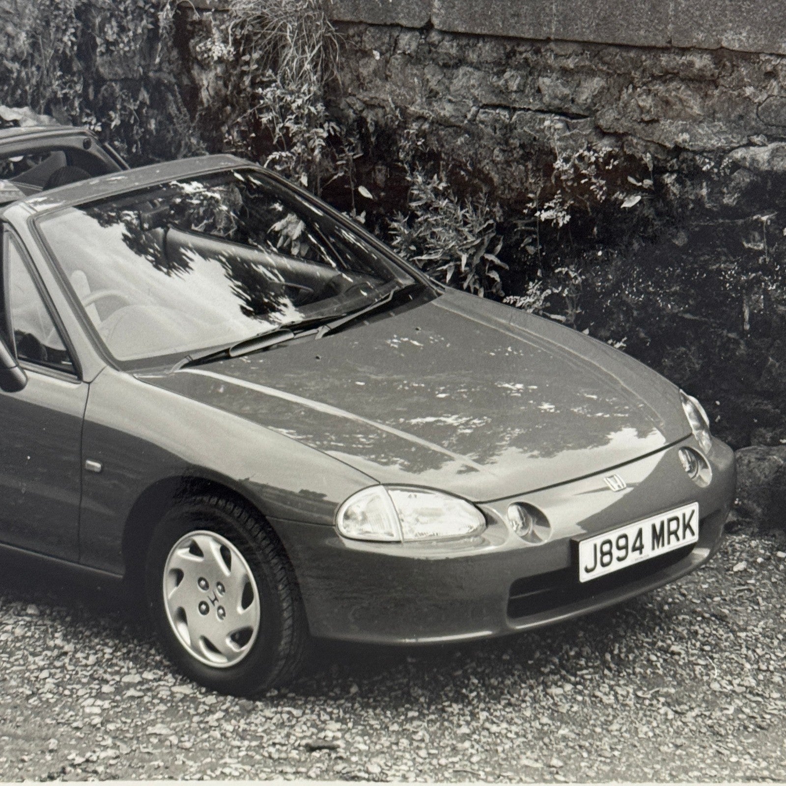 Vintage Honda CRX ESi Factory Press Photograph Photo Honda Civic Del Sol