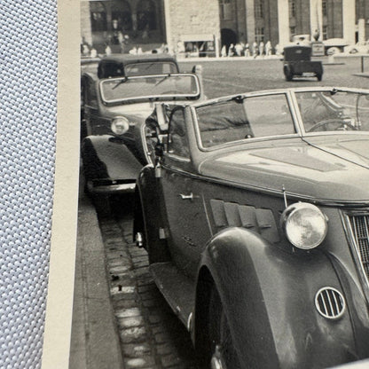 Vintage Auto Union Audi Car Automobile Photo Photograph Print Stuttgart Germany