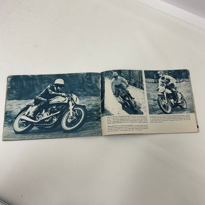 1953 Castrol Racing Achievements Brochure LeMans Grand Prix Motorcycle Bike +