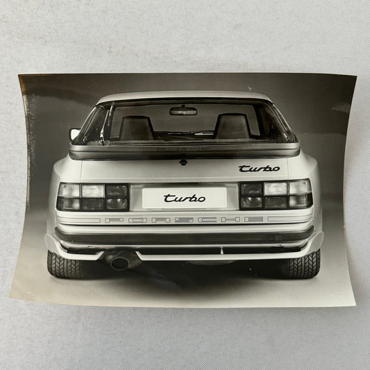 Porsche 944 Turbo Car Factory Press Photo Photograph Werkfoto German