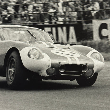 Racing Photo Phil Hill Cobra Daytona 1964 Tourist Trophy Race Modern Print