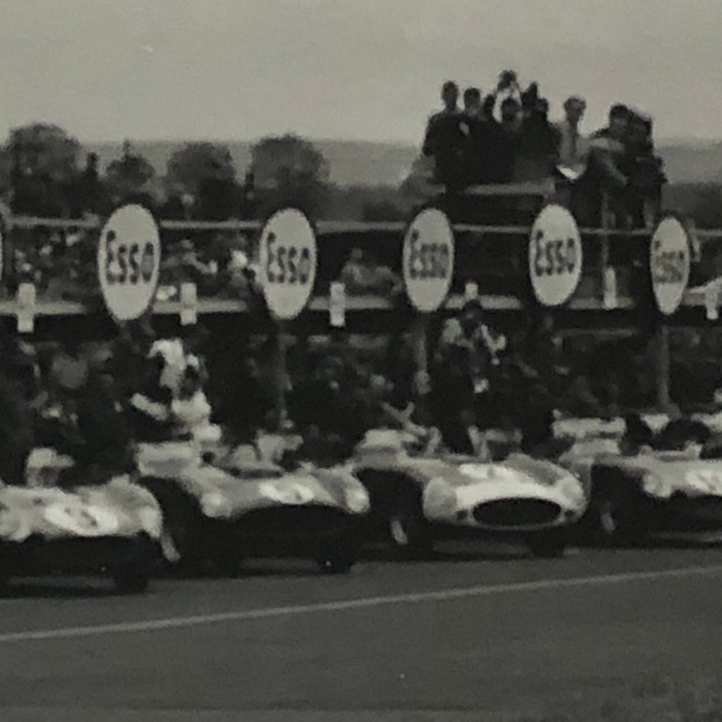 Vintage Car Racing Photo Photograph Print - 1956 Swedish Grand Prix Race ?