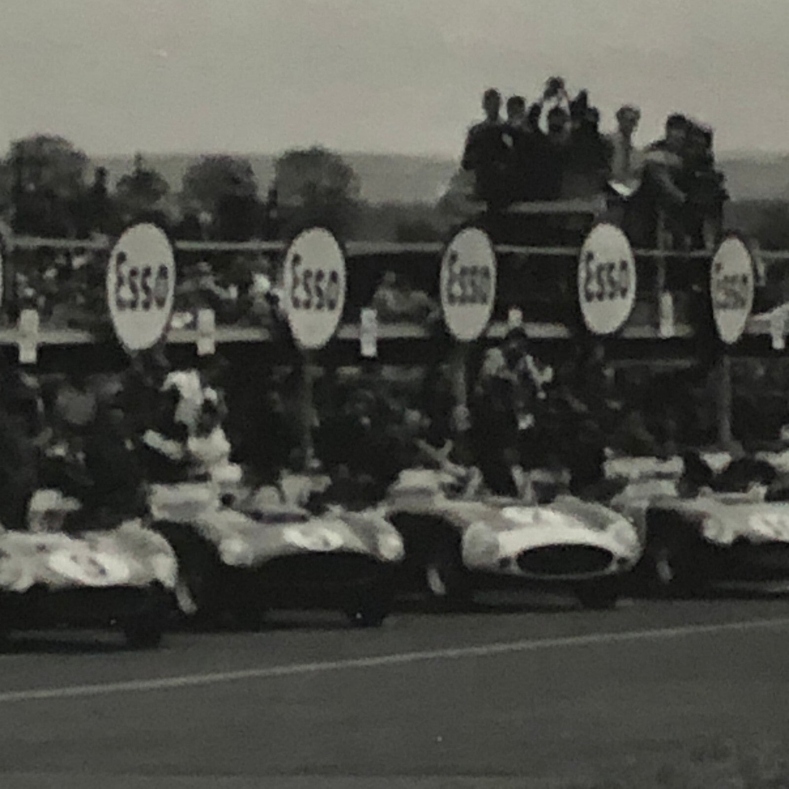 Vintage Car Racing Photo Photograph Print - 1956 Swedish Grand Prix Race ?