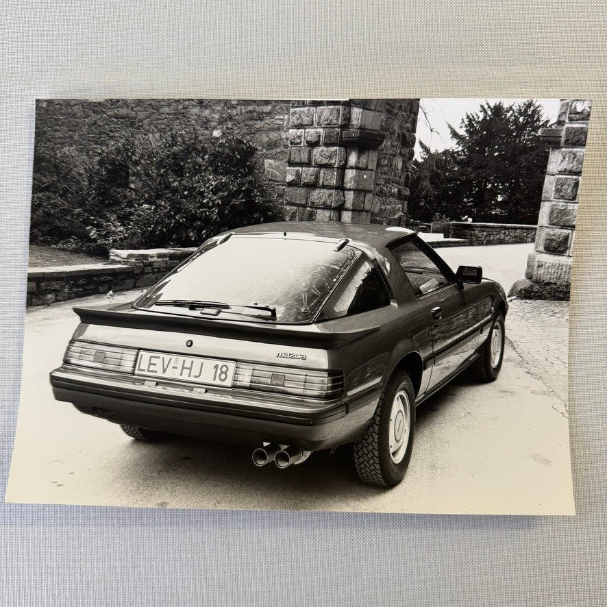 1981 Mazda RX-7 Press Kit Brochure Photos GERMAN Mazda RX7 RX 7 Sports Car