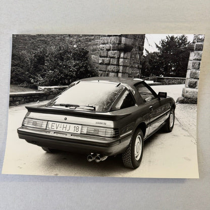 1981 Mazda RX-7 Press Kit Brochure Photos GERMAN Mazda RX7 RX 7 Sports Car