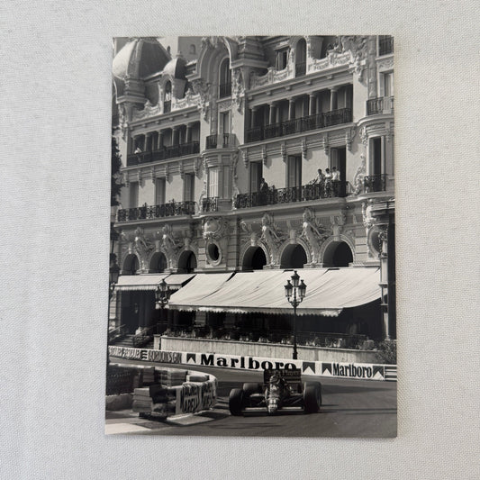 Vintage Monaco Grand Prix F1 Formula One Racing Photo Photograph Print